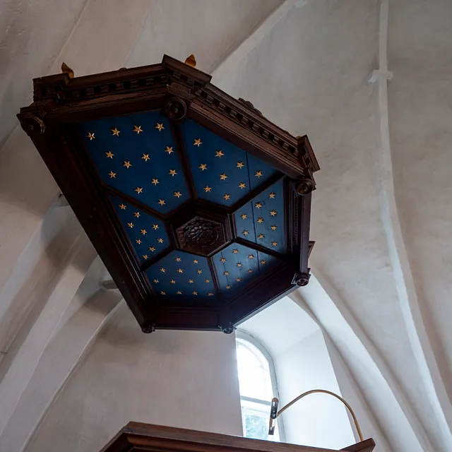 Hårslev Kirke prædikestol