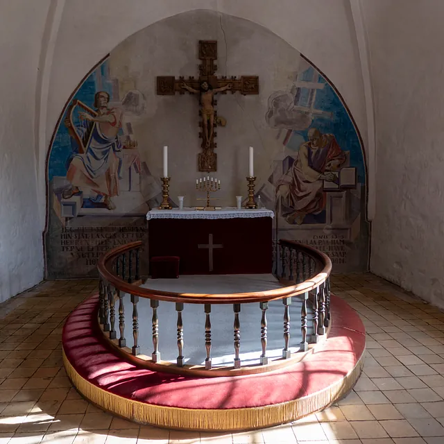 Krummerup Kirke alter