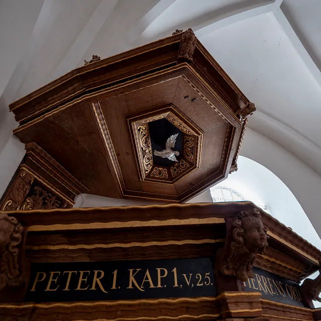 Førslev Kirke prædikestol