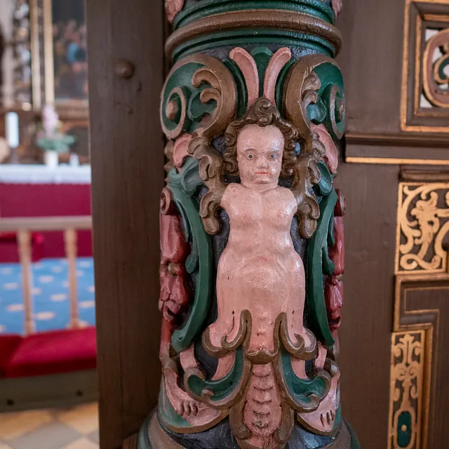 Fyrendal Kirke udsmykning