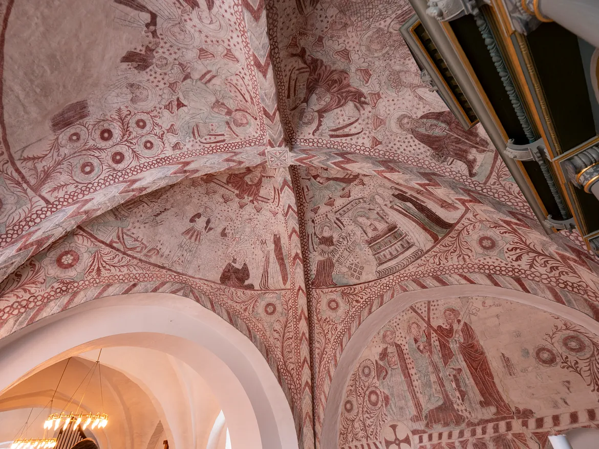 Kalkmalerier i Kvislemark Kirke