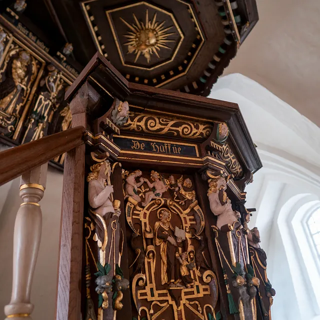 Fyrendal Kirke prædikestol