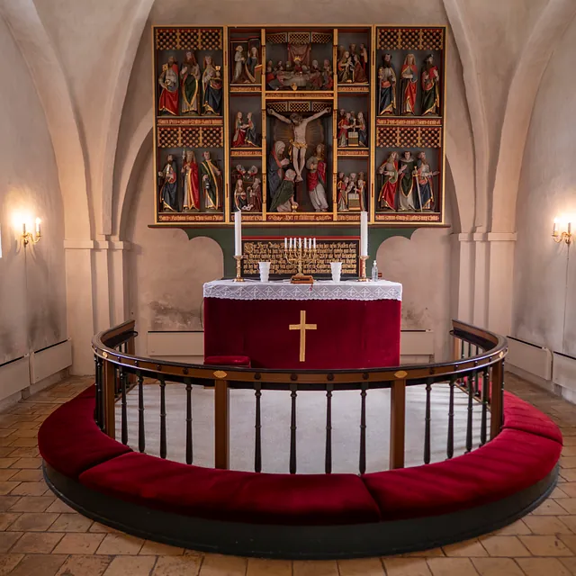 Hårslev Kirke alter